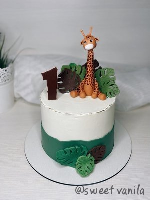Торт с жирафом